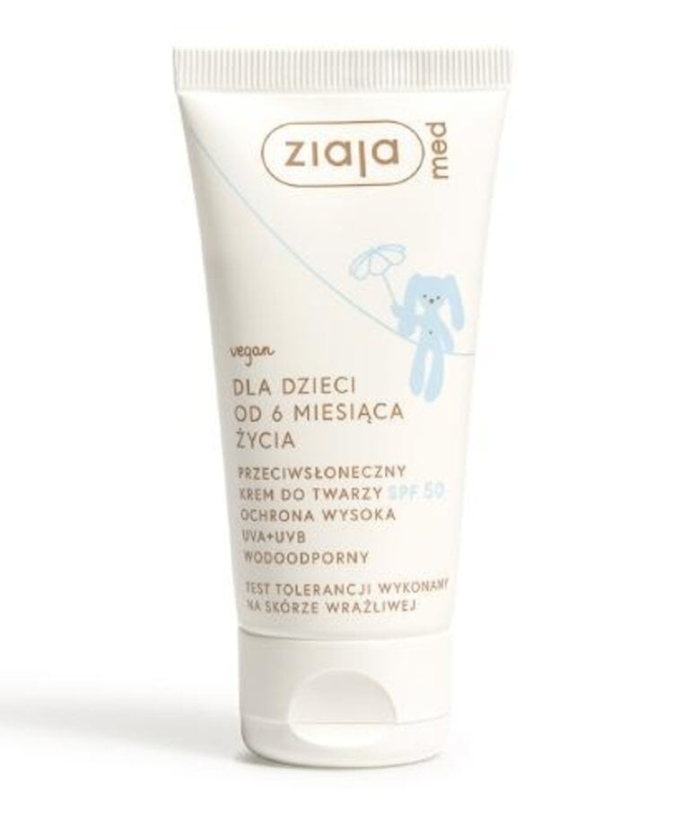 ZIAJA ZIAJA MED For Children SPF50 Sunscreen Face Cream 50ml