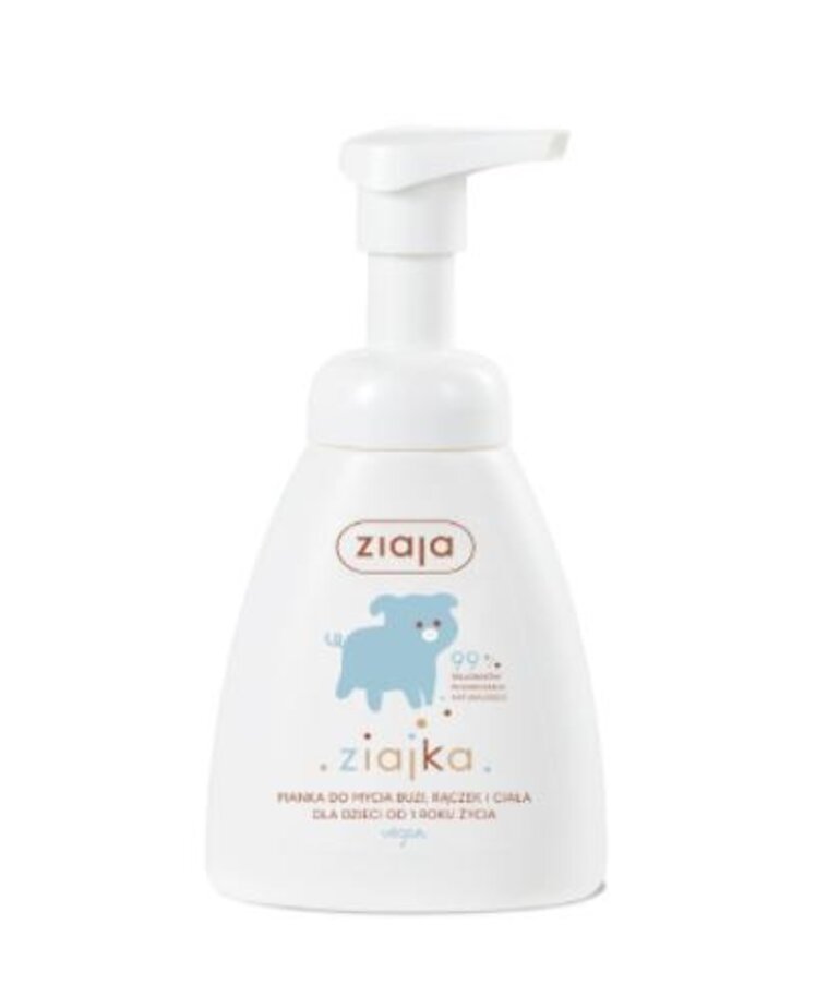 ZIAJA ZIAJA Ziajka Foam For Washing The Face Hands And Body For Children 250ml