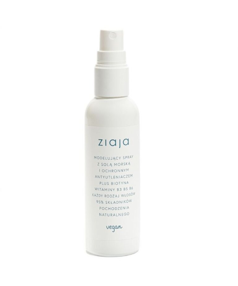 ZIAJA ZIAJA Modelujący Spray Do Włosów Z Solą Morską 90 ml