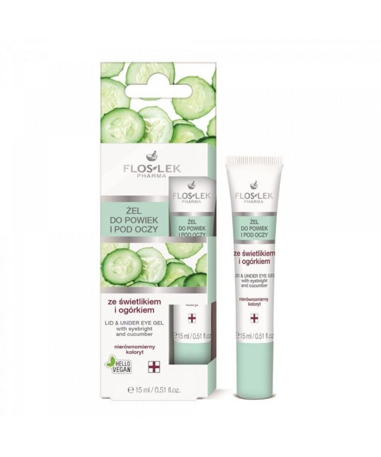 FLOSLEK FLOSLEK Eyelid And Under Eye Serum With Eyebright And Vitamin C 15ml
