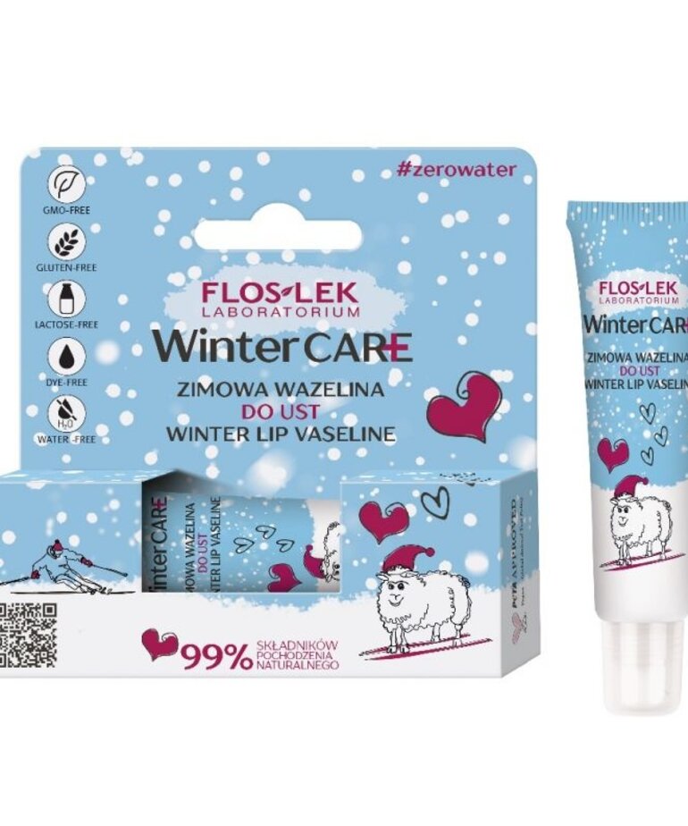 FLOSLEK FLOSLEK Winter Care Zimowa Wazelina Do Ust Tubka 10g