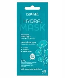 FLOSLEK FLOSLEK Hydra Maseczka Nawilżająca Twarz Szyja Dekolt 6ml