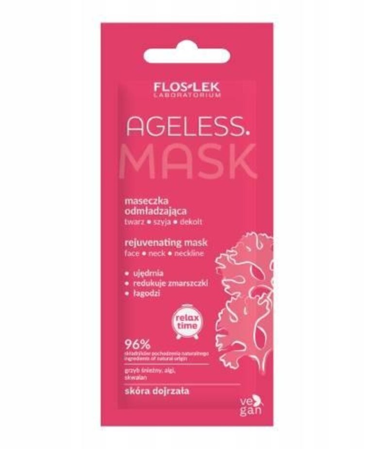 FLOSLEK FLOSLEK Agelles Rejuvenating Mask for Face Neck And Neckline 6ml