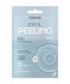 FLOSLEK FLOSLEK Ideal Peeling Kremowy Twarz Szyja Dekolt 2x4 ml