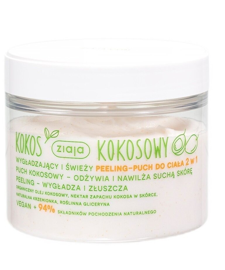 ZIAJA ZIAJA Kokosowy Peeling Puch Do Ciała 270ml