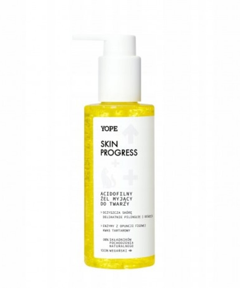 YOPE YOPE Skin Progress Acidofilny Żel Myjący Do Twarzy 150ml