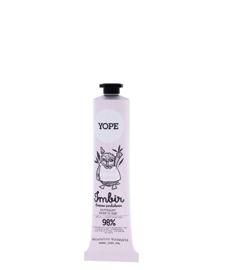 YOPE YOPE Krem Do Rąk Imbir I Drzewo Sandałowe 100ml