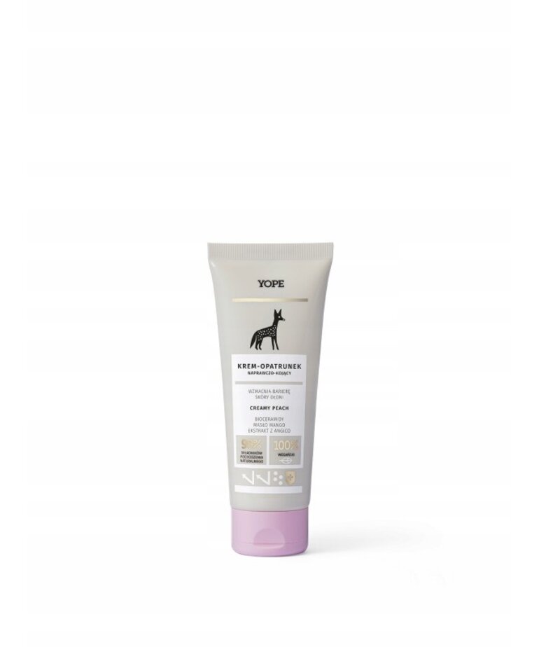 YOPE YOPE Krem-Opatrunek Do Rąk Creamy Peach 50ml