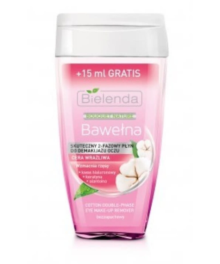 BIELENDA BIELENDA Cotton Effective 2-phase Eye Make-up Remover 140ml
