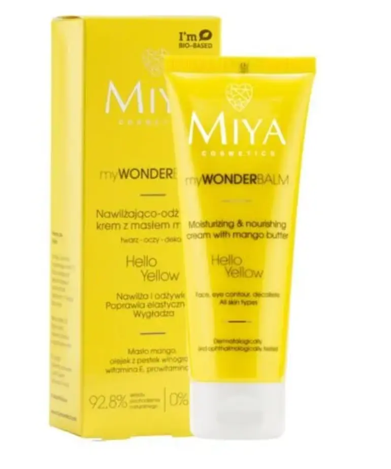 MIYA COSMETICS MIYA - Mywonderbalm Hello Yello, Krem Energetyzujący z Mango - 75 ml