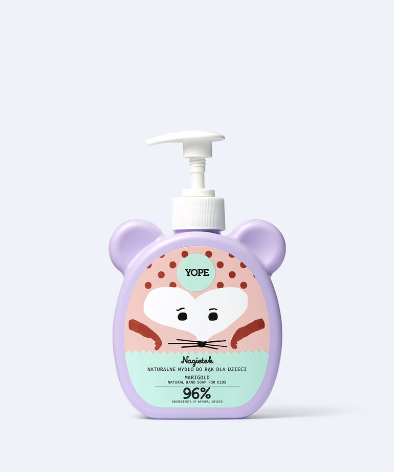 YOPE YOPE - MYDŁO DO RĄK DLA DZIECI NAGIETEK 400ML