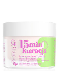 ONLYBIO Hair Cycling By ONLYBIO Odżywienie 15minutowa Kuracja Intensywnie Odżywcza Maska Do Włosów 280m