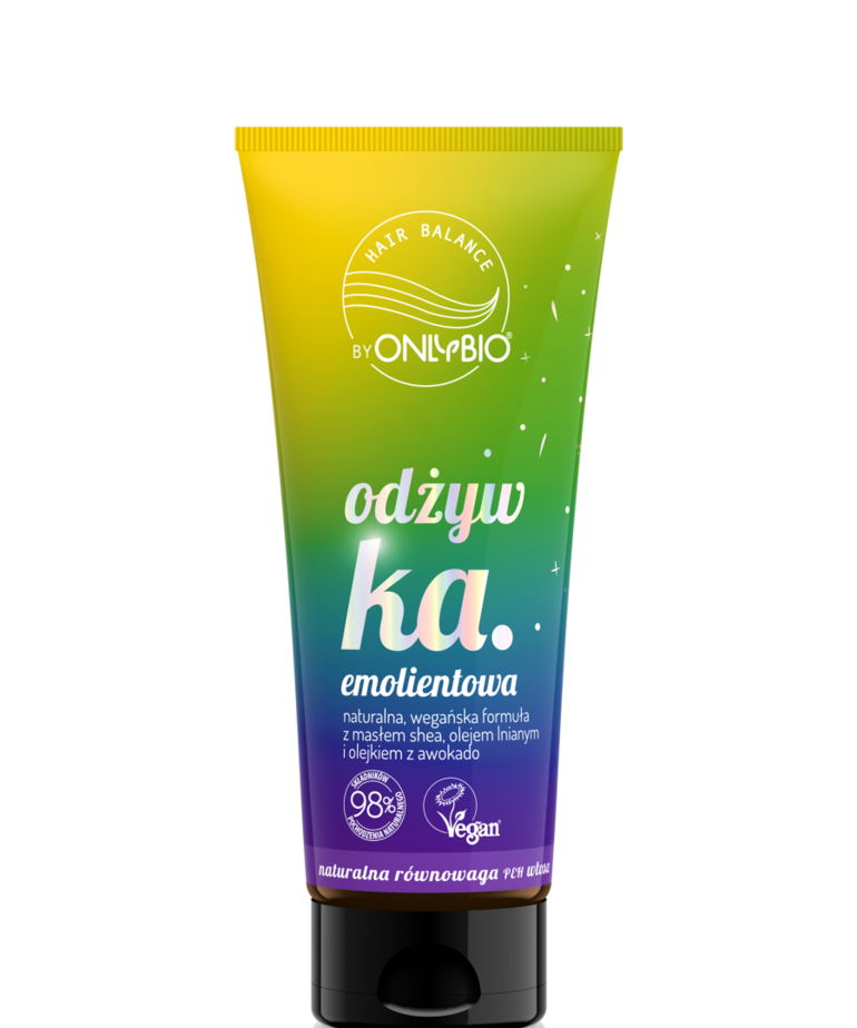 ONLYBIO Hair in Balance by ONLYBIO Odżywka Emolientowa 200 ml