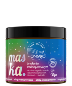 ONLYBIO Hair in Balance by ONLYBIO Mask for Medium Porosity Hair 400 ml