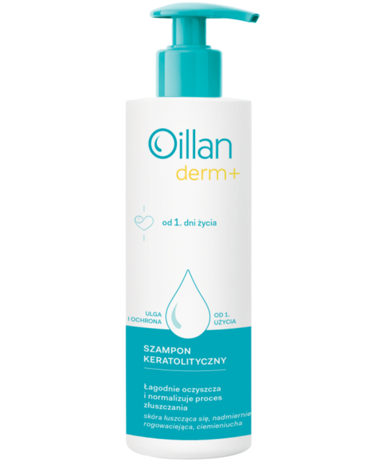 OCEANIC OILLAN DERM+ SZAMPON KERATOLITYCZNY 180 ML