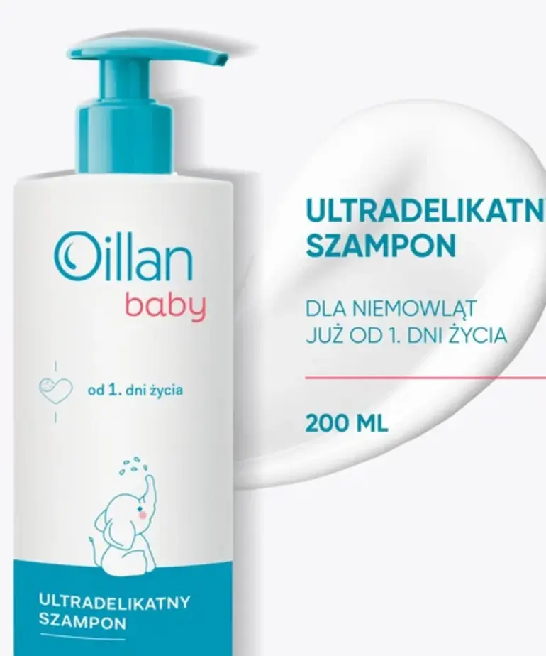 OCEANIC OILLAN BABY ULTRADELIKATNY SZAMPON 200 ML