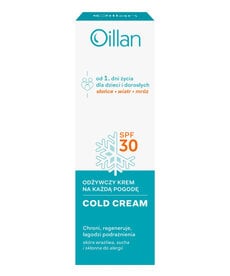OCEANIC OILLAN COLD CREAM OCHRONNY KREM DO TWARZY I CIAŁA SPF 30 50 ML