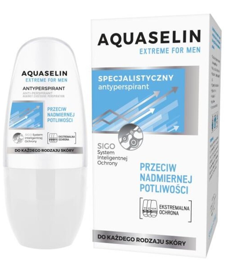OCEANIC AQUASELIN EXTREME FOR MEN ANTYPERSPIRANT PRZECIW NADMIERNEJ POTLIWOŚCI,50ML