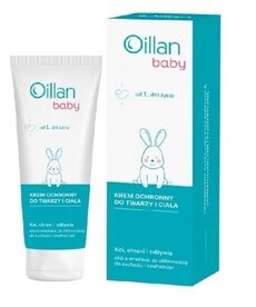 OCEANIC OILLAN BABY KREM OCHRONNY DO TWARZY I CIAŁA 75 ML