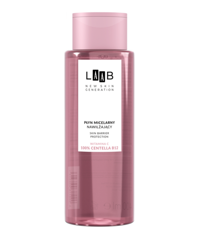 AA AA-LAAB-Plyn Miceralny Nawilzajacy , Witamina C , 100%Centella , B12, 400ml