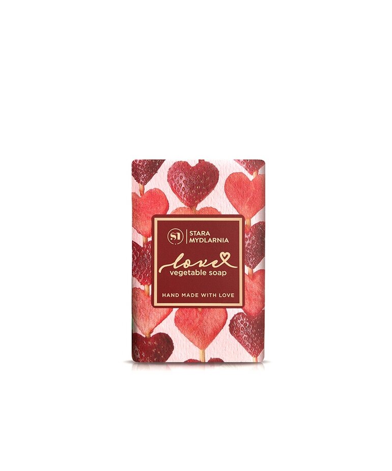 STARA MYDLARNIA STARA MYDLARNIA - Mydło BIO Wegańskie% LOVE 140 g