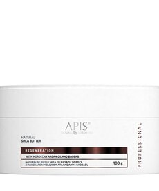 APIS APIS - Naturalne Maslo Shea do Masazu Twarzy z Marokanskim Olejkiem Arganowym i Baobabu 100g