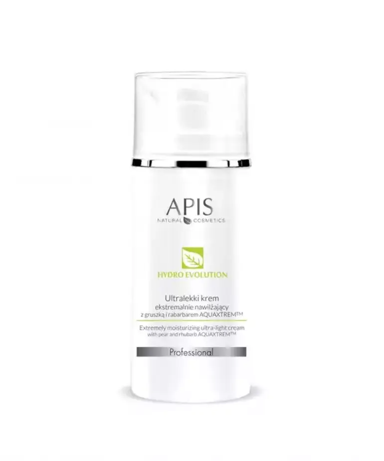 APIS APIS- Ultralekki Krem Ekstremalnie Nawilżający Gruszka I Rabarbar AQUAXTREM 100 ml