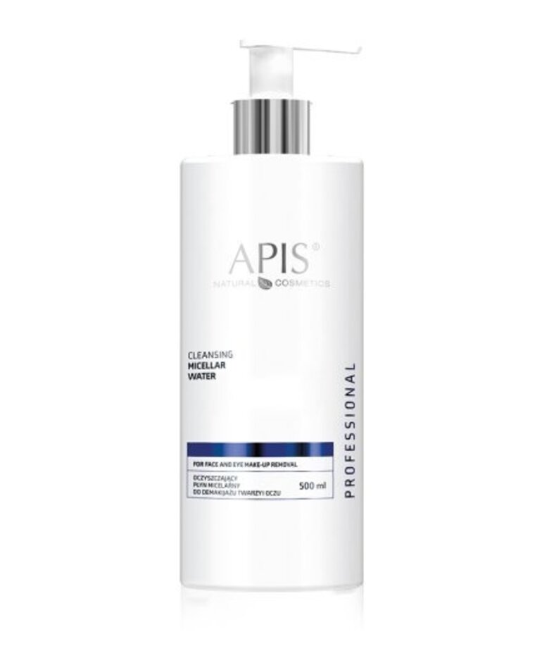 APIS APIS - Oczyszczajacy Plyn Micelarny do Demakijazu Twarzy i Oczu 500 ml