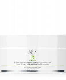 APIS APIS - Acne - Stop Maska Algowa dla Cery Tradzikowej z Bambusem, Blotem z Morza Martwego 100g