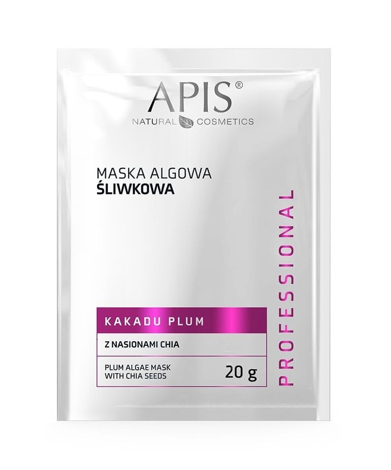 APIS APIS - Kakadu Plum Sliwkowa Maska Algowa z Nasionami Chia 20 g