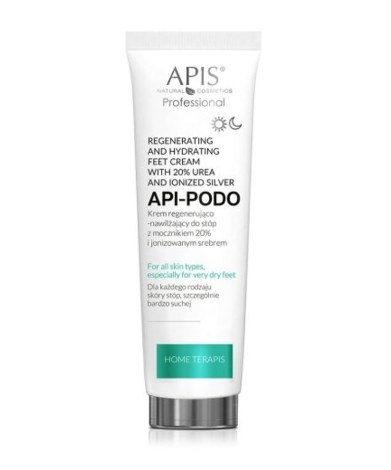 APIS APIS - Api-Podo Krem Regenerujaco-Nawilzajacy do Stop z Mocznikiem 20% i Jonizowanym Srebrem 100 ml