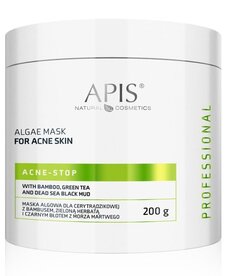 APIS APIS - Acne-Stop Maska Algowa dla Cery Tradzikowej z Bambusem i Jonizowanym Srebrem 200 g
