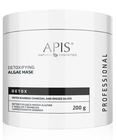 APIS APIS - Detox Maska Algowa Detoksykujaca z Weglem z Bambusa i Jonizowanym Srebrem 200g