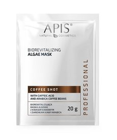 APIS APIS - Coffee Shot Biorewitalizujaca Maska Algowa z Kwasem Kawowym i Ziarenkami Kawy Arabica 20 g