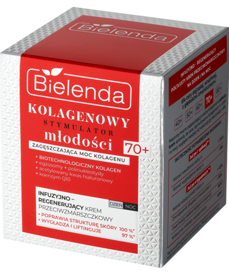 BIELENDA BIELENDA- KOLAGENOWY STYM.MŁODOŚCI KREM 70+ DZ/N 50ML