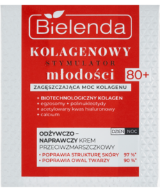 BIELENDA BIELENDA- KOLAGENOWY STYM.MŁODOŚCI KREM 80+ DZ/N 50ML