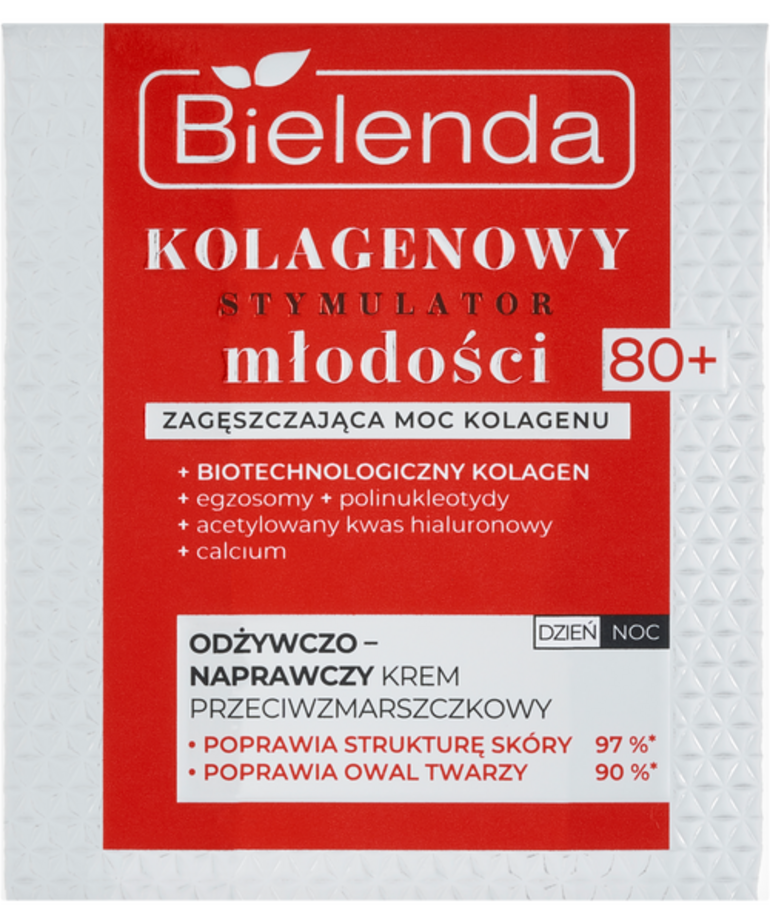 BIELENDA BIELENDA- KOLAGENOWY STYM.MŁODOŚCI KREM 80+ DZ/N 50ML