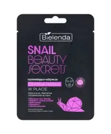 BIELENDA BIELENDA- SNAIL BEAUTY SECRETS CZARNA/MASKA W PŁACIE- RO