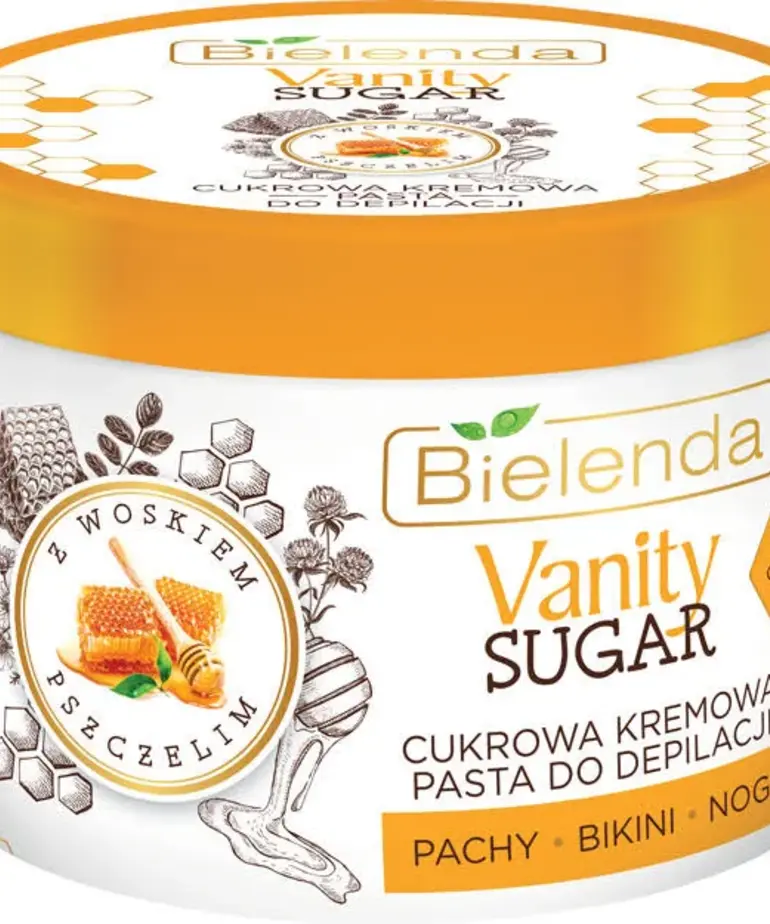 BIELENDA BIELENDA- VANITY SUGAR CUKROWA PASTA DO DEPILILACJI Z WOSKIEM , 100ML