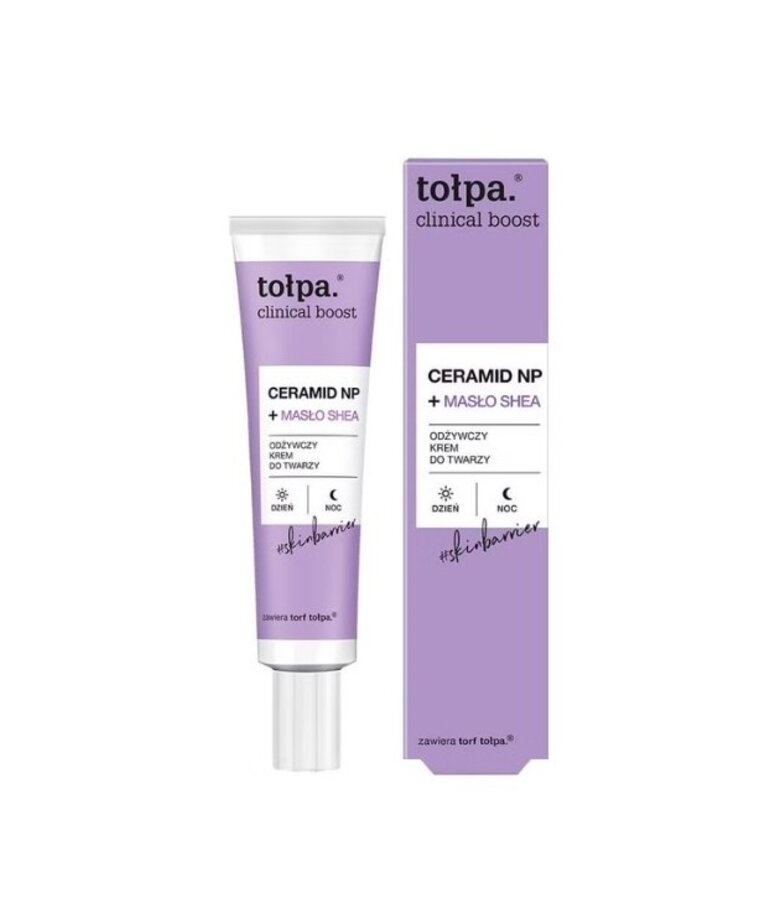 TOLPA TOLPA – Clinical Boost Odżywczy Krem ​​do Twarzy z Ceramidami NP i Masłem Shea 40 ml