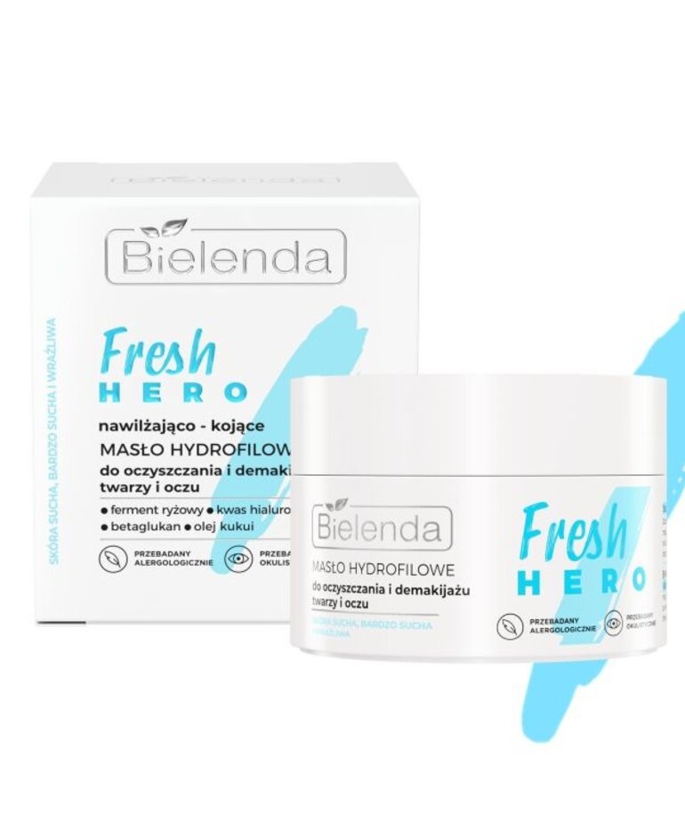 BIELENDA BIELENDA- FRESH HERO MASŁO DO DEMAKIJAŻU TWARZY/OCZU,40G