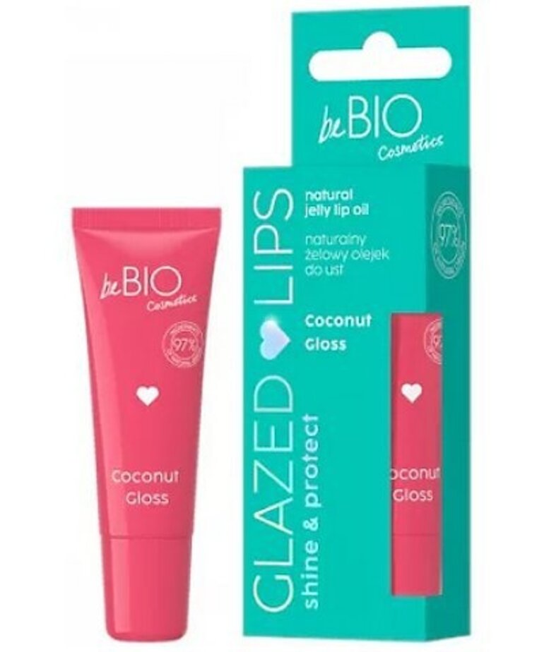 EWA CHODAKOWSKA BE BIO- Glazed Lips Olejek Do Ust Coconut Glass 10 ml