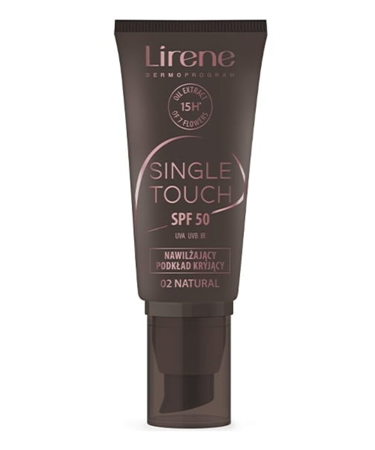LIRENE LIRENE - Podklad Single Touch SPF 50 Natural 30 ml