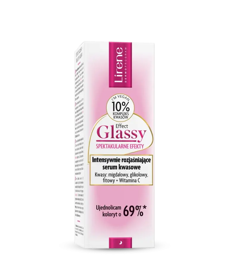 LIRENE LIRENE - Effect Glassy Serum Kwasowe Rozjasniajace 30 ml