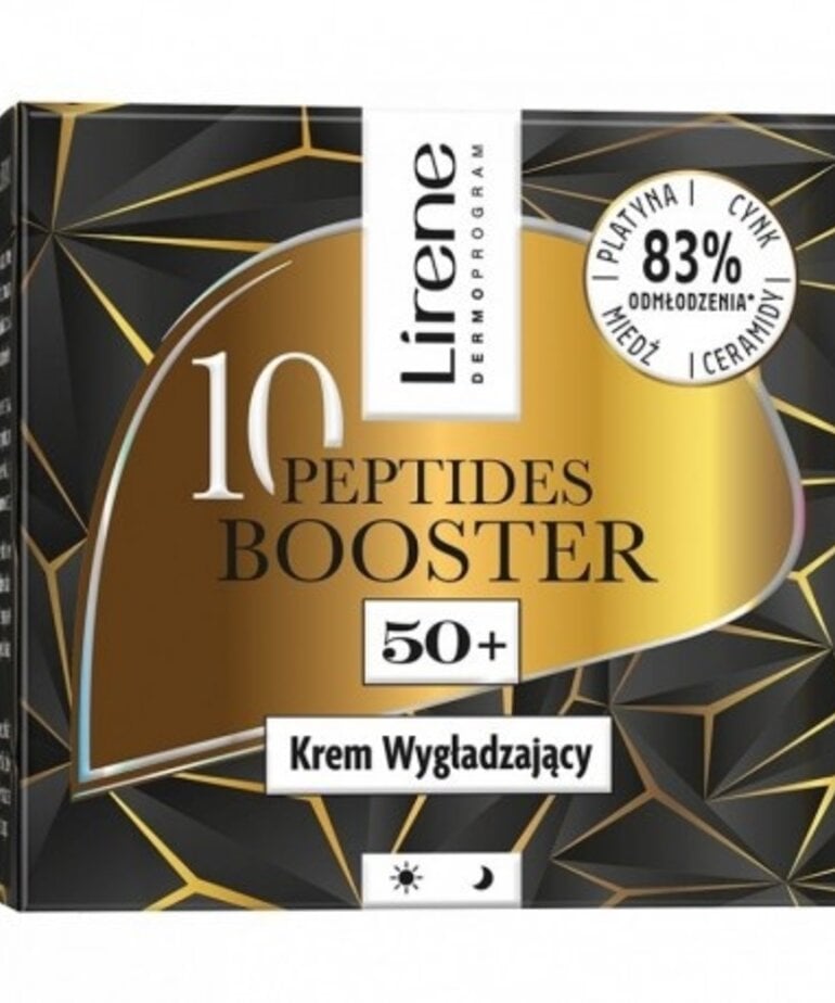 LIRENE LIRENE -  10 Peptides Booster Krem Wygładzający 50+ 50ml
