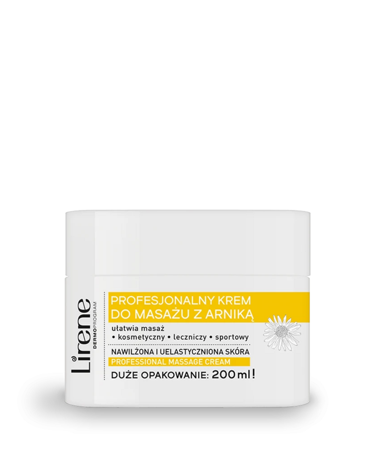 LIRENE LIRENE - Profesjonalny Krem do Masażu z Arniką 200 ml