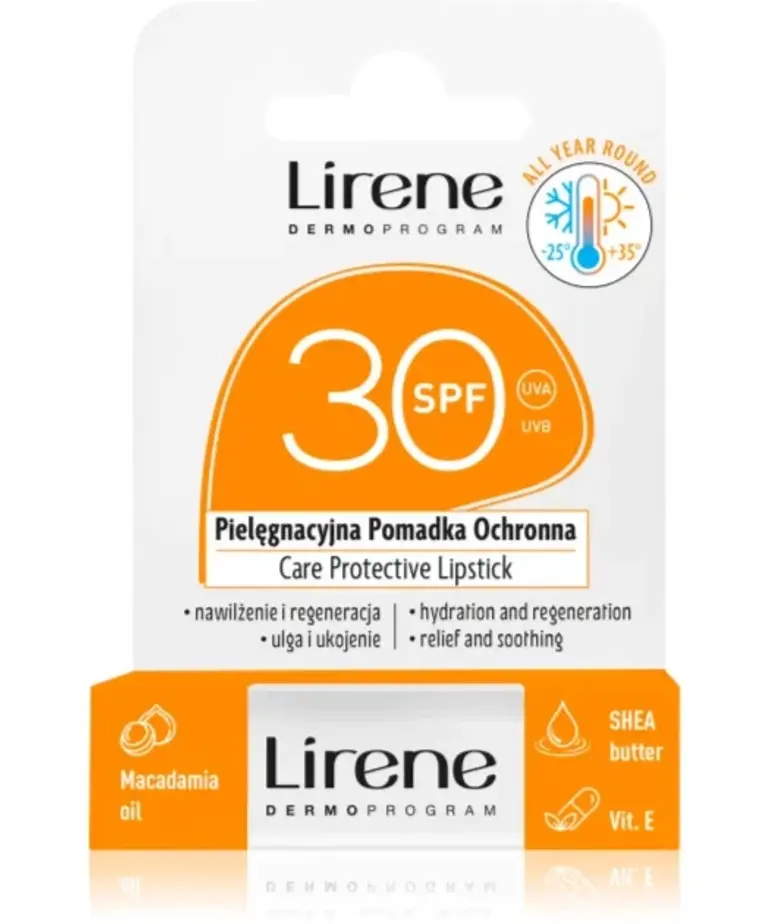 LIRENE LIRENE - Pomadka Ochronna SPF 30 4.6g