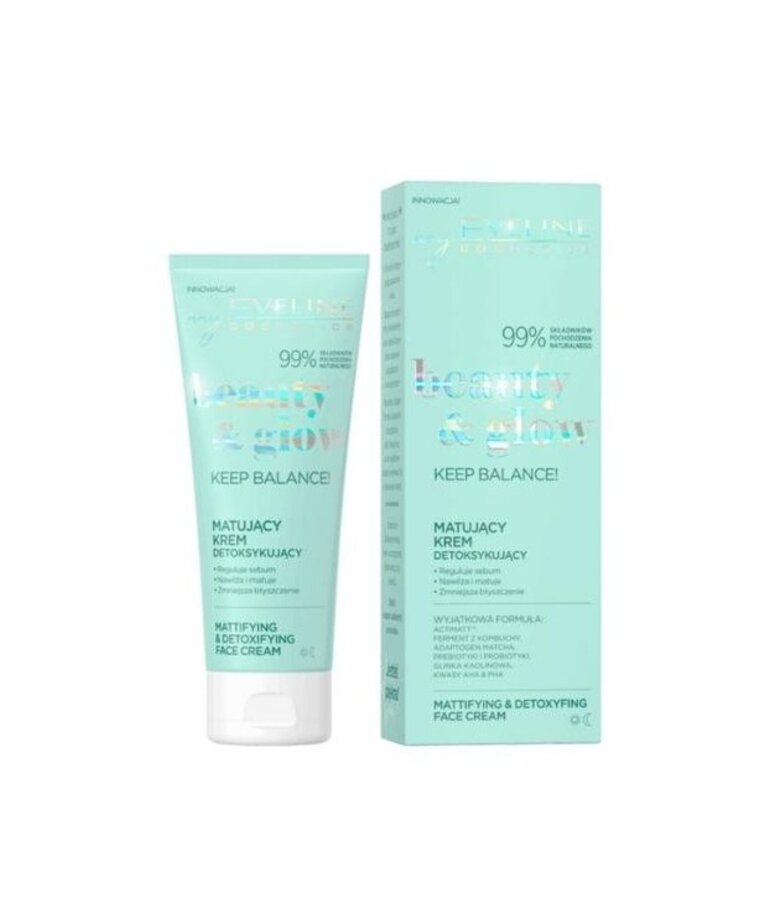 EVELINE EVELINE - Beauty Glow Krem Matujacy 75 ml
