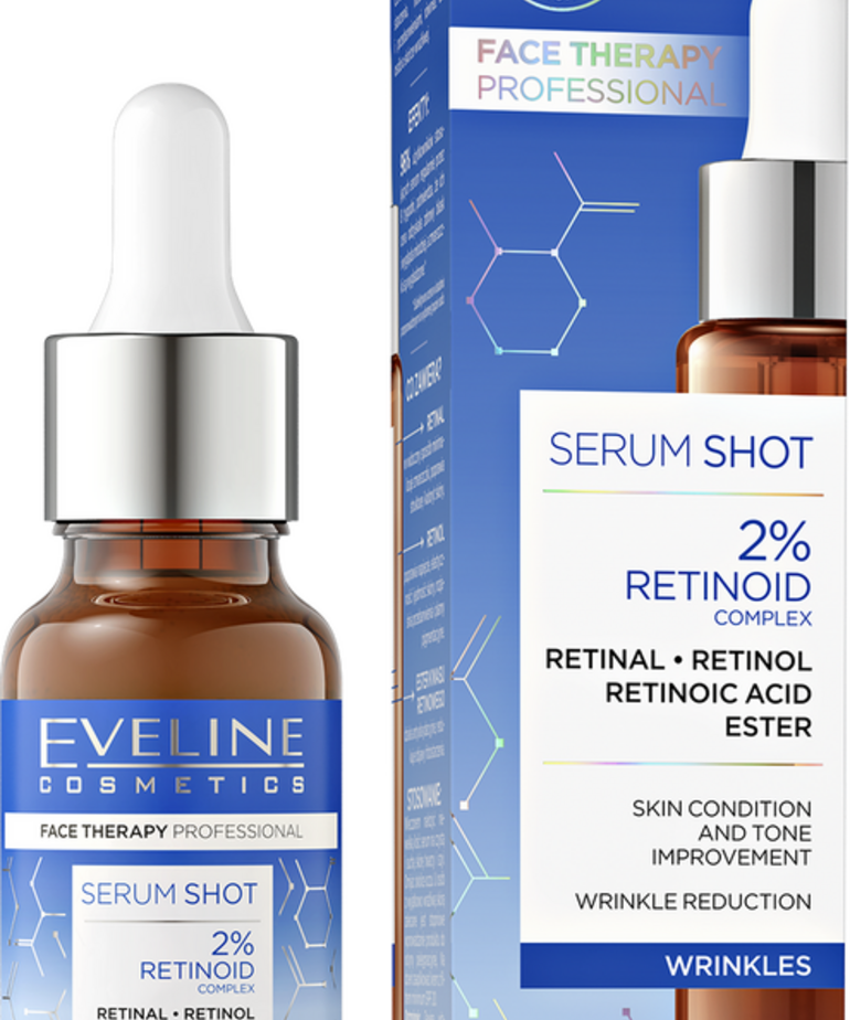 EVELINE EVELINE - Serum Shot 2% Retinoid Kuracja Przeciwzmarszczkowa 18 ml