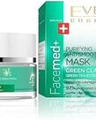 EVELINE EVELINE - Facemed+ Green Clay Mask Eveline Face Mask 50 ml